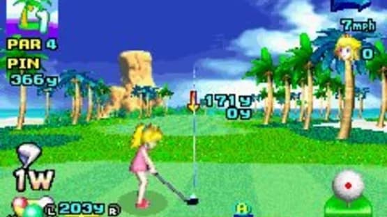 Mario Golf: Advance Tour — Screenshoty
