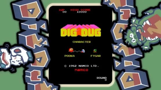 Arcade Game Series: Dig Dug — Screenshoty