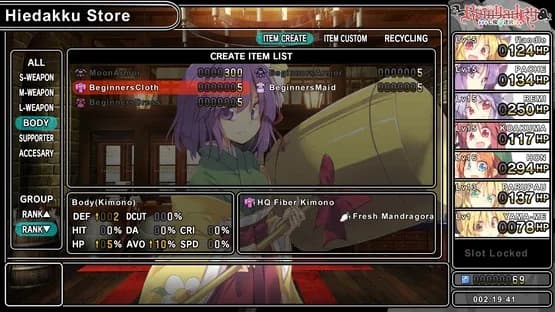 Remyadry — Screenshoty