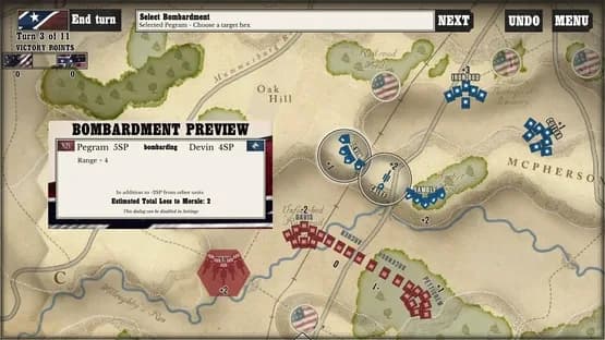 Gettysburg: the Tide Turns — Screenshoty