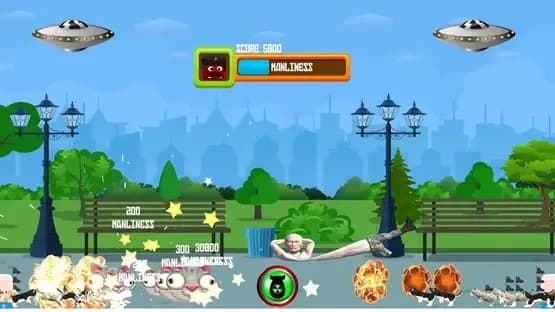 Kicking Kittens: Putin Saves the World — Screenshoty