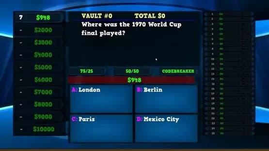 Trivia Vault: Soccer Trivia — Screenshoty