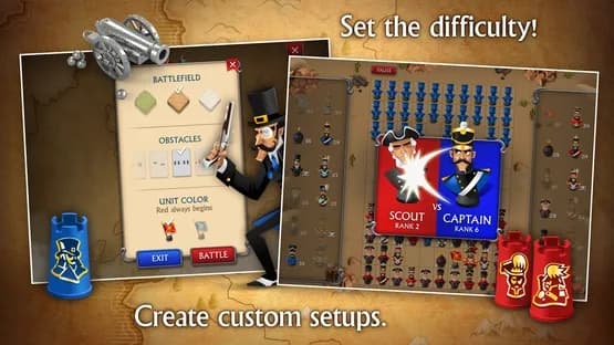 Stratego: Single Player — Screenshoty