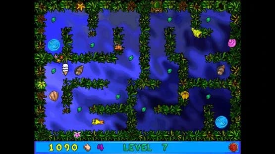 Freddi Fish and Luther's Maze Madness — Screenshoty