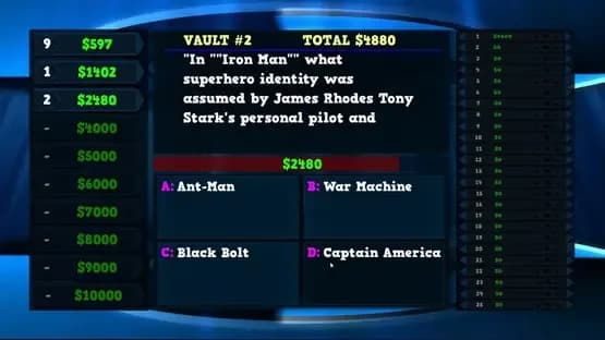 Trivia Vault: Super Heroes Trivia — Screenshoty
