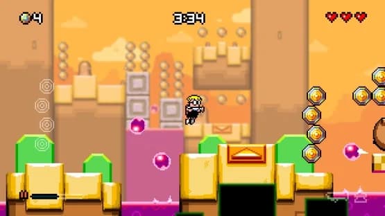 Mutant Mudds Super Challenge — Screenshoty
