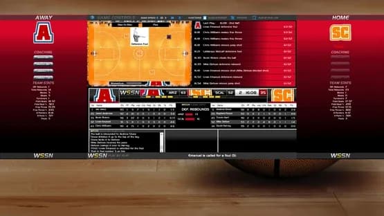 Draft Day Sports College Basketball 3 — Screenshots