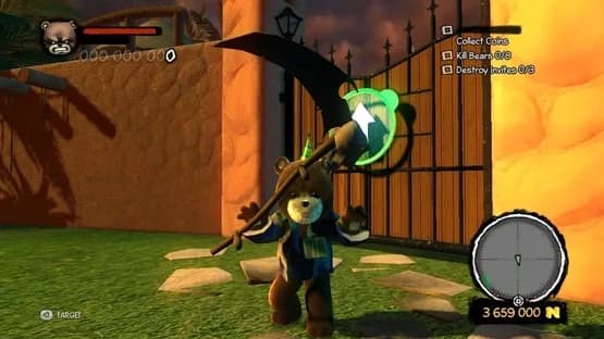 Naughty Bear: Panic in Paradise — Screenshoty