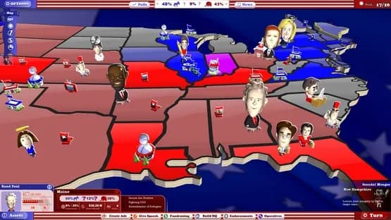 The Political Machine 2016 — Screenshoty
