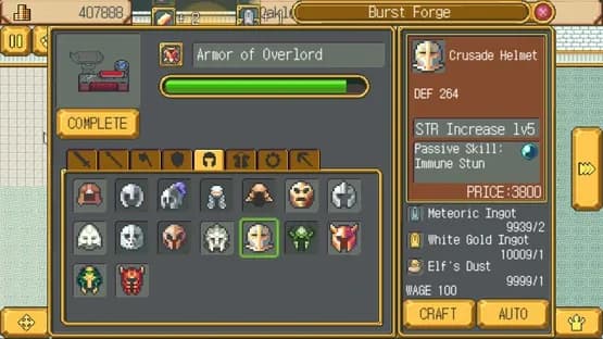 Weapon Shop Fantasy — Screenshoty