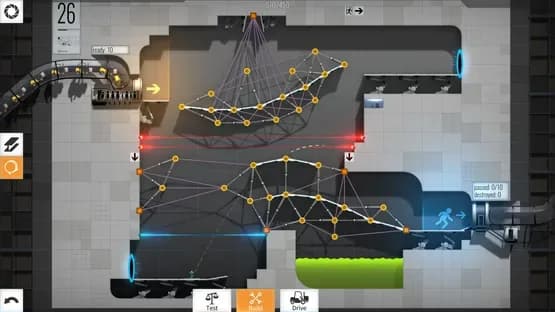 Bridge Constructor Portal — Screenshoty