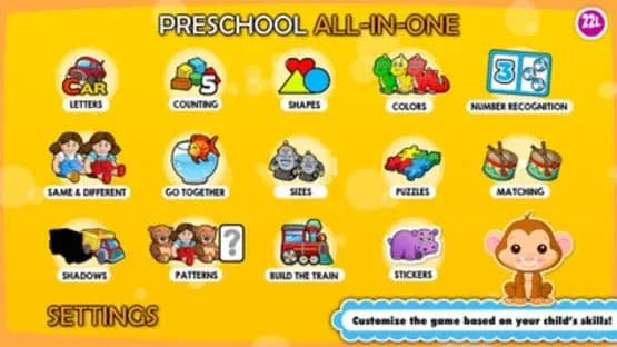 Abby Monkey Basic Skills Pre K — Screenshots