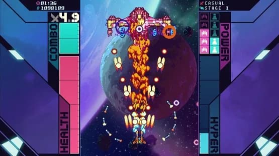 Super Galaxy Squadron EX Turbo — Screenshoty