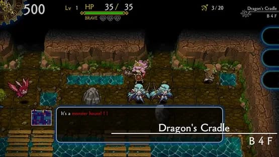 Dragon Fang Z: The Rose & Dungeon of Time — Screenshots