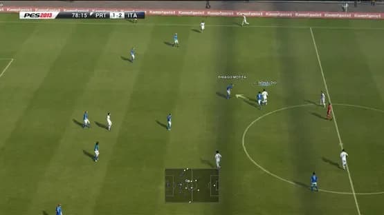Pro Evolution Soccer 2013 — Screenshoty