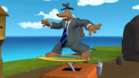 Sam & Max: Beyond Time and Space - Episode 2: Moai Better Blues — Screenshoty