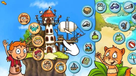 The Zwuggels: Beach Holidays — Screenshoty