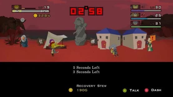 Half Minute Hero: Super Mega Neo Climax Ultimate Boy — Screenshoty