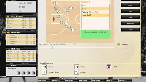 Basketball Pro Management 2014 — Screenshoty