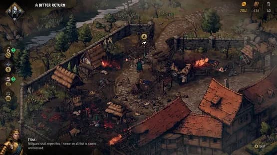 Thronebreaker: The Witcher Tales — Screenshoty