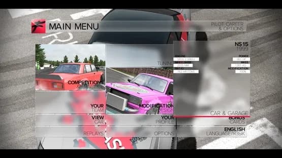 Furidashi: Drift Cyber Sport — Screenshots