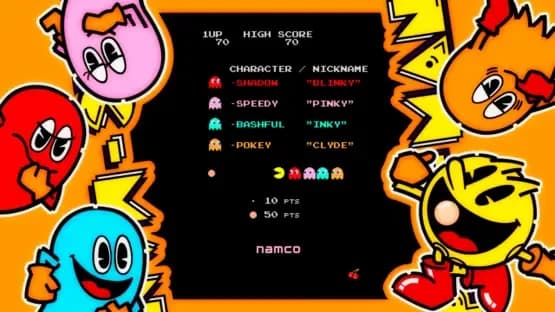 Arcade Game Series: Pac-Man — Screenshoty