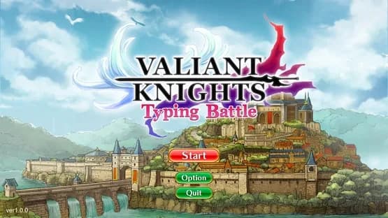 Valiant Knights: Typing Battle — Screenshoty