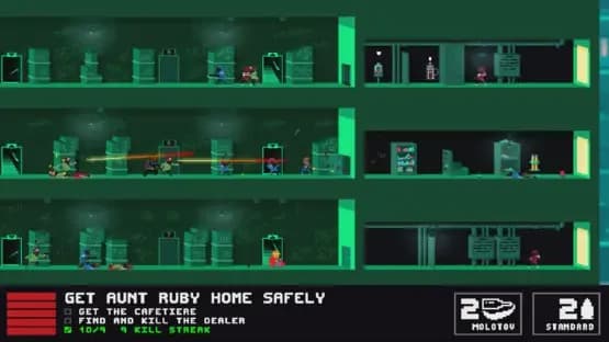 Not a Hero: Super Snazzy Edition — Screenshots