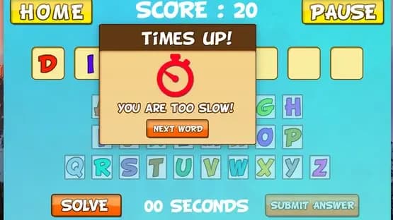 Missing Letters — Screenshots