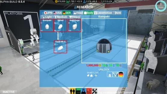Mechsprofit — Screenshoty