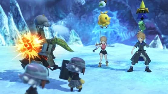 World of Final Fantasy — Screenshoty