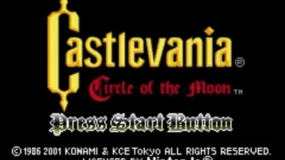 Castlevania: Circle of the Moon — Screenshoty