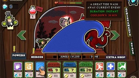 Tap Heroes — Screenshots