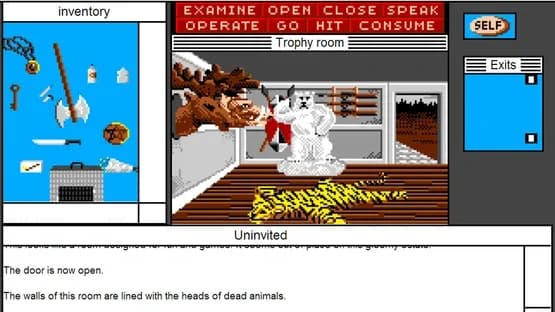 Uninvited: MacVenture Series — Screenshoty