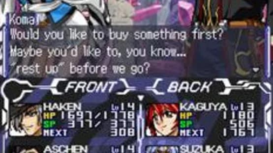 Super Robot Taisen OG Saga: Endless Frontier — Screenshoty