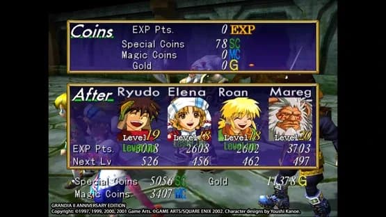 Grandia II HD Remaster — Screenshoty