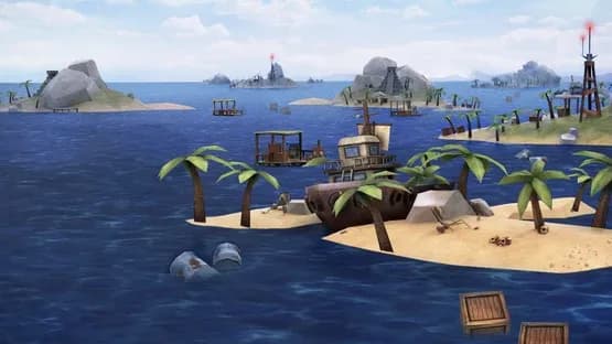 Ocean Nomad: Survival on Raft — Screenshoty