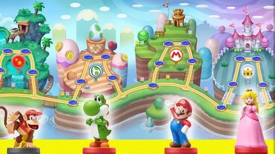 Mini Mario & Friends: Amiibo Challenge — Screenshoty