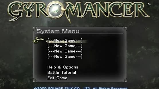 Gyromancer — Screenshoty