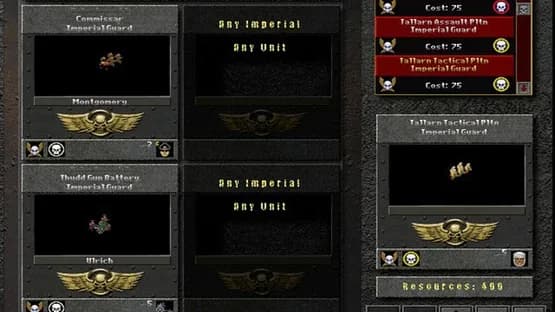 Final Liberation: Warhammer Epic 40,000 — Screenshoty
