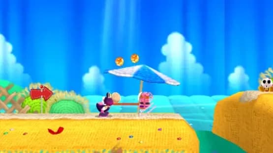 Poochy & Yoshi's Woolly World — Screenshoty