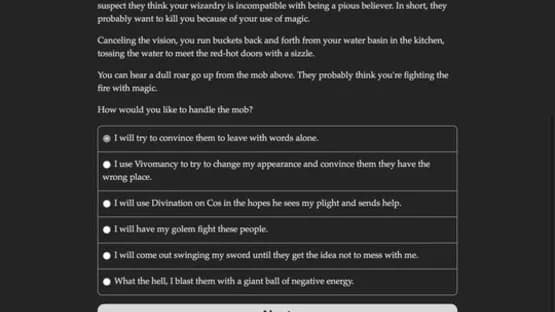 Choice of Magics — Screenshoty