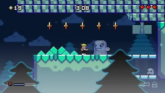 Mutant Mudds Deluxe — Screenshoty
