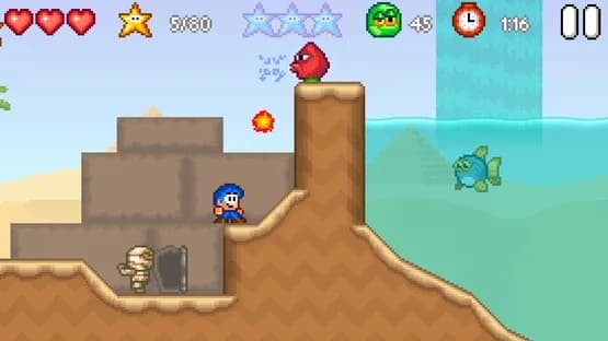 Bloo Kid 2 — Screenshoty
