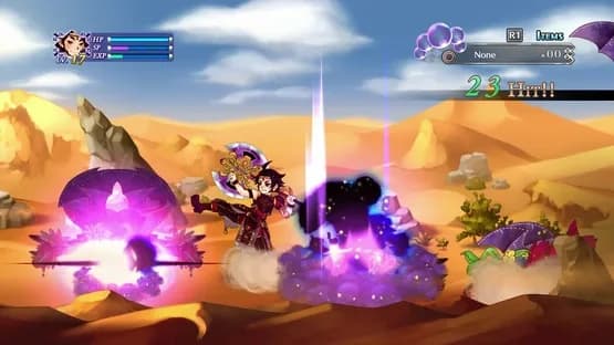 Battle Princess of Arcadias — Screenshoty