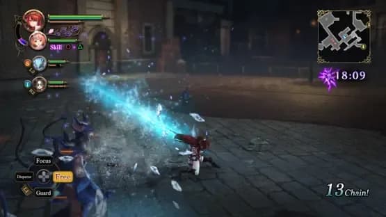 Nights of Azure 2: Bride of the New Moon — Screenshoty