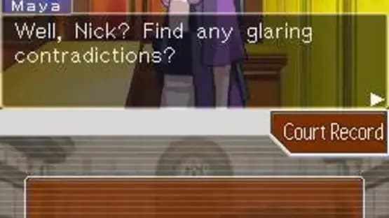 Phoenix Wright: Ace Attorney — Screenshoty