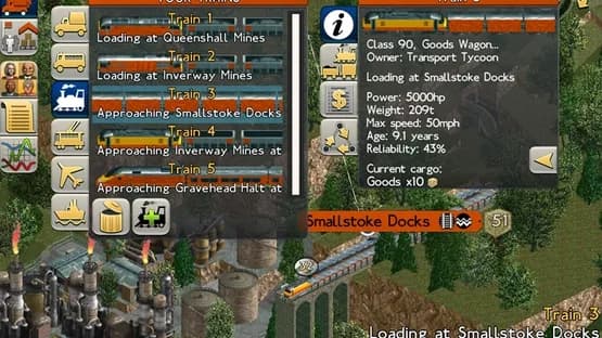 Transport Tycoon — Screenshoty