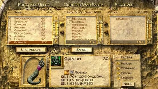 Invictus: In the Shadow of Olympus — Screenshots