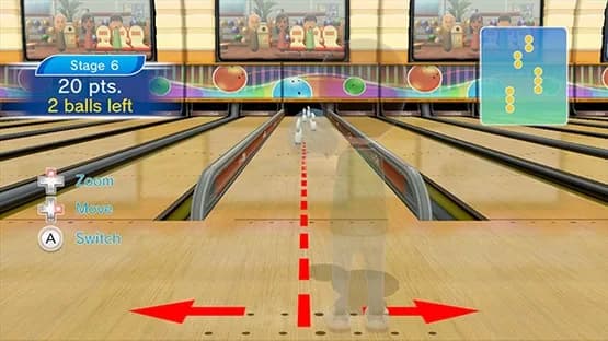 Wii Sports Club: Bowling — Screenshoty